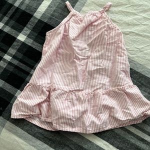 White and pink dress